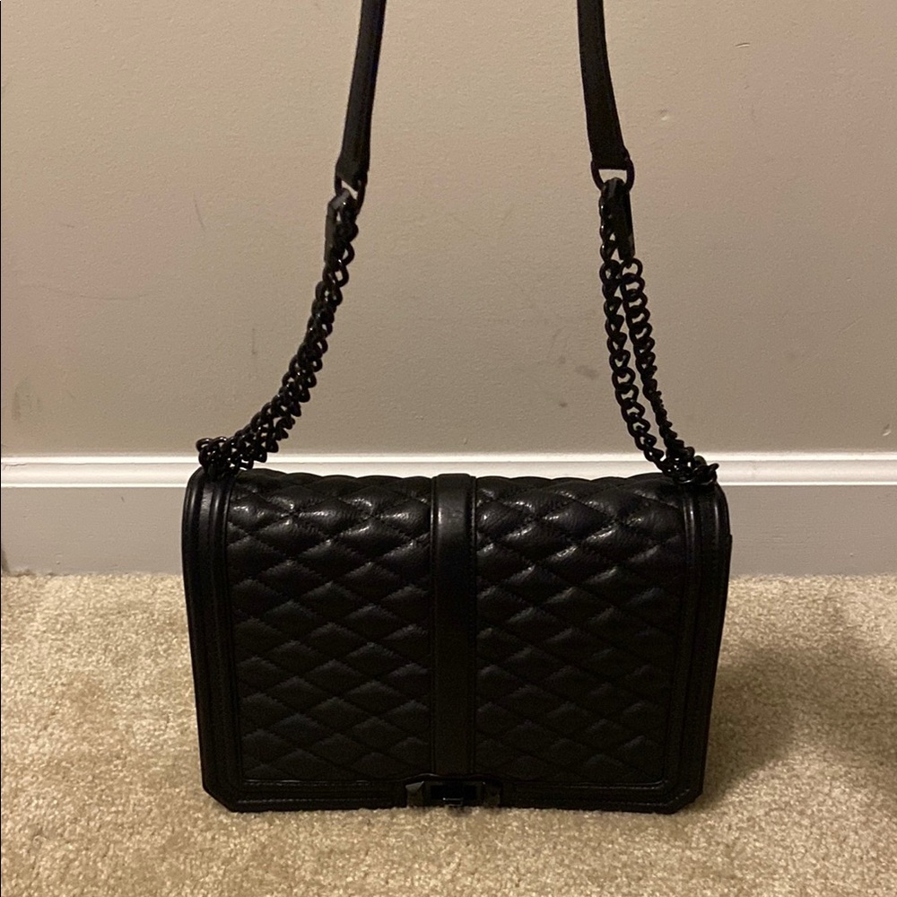 Rebecca Minkoff Quilted Jumbo Love Bag